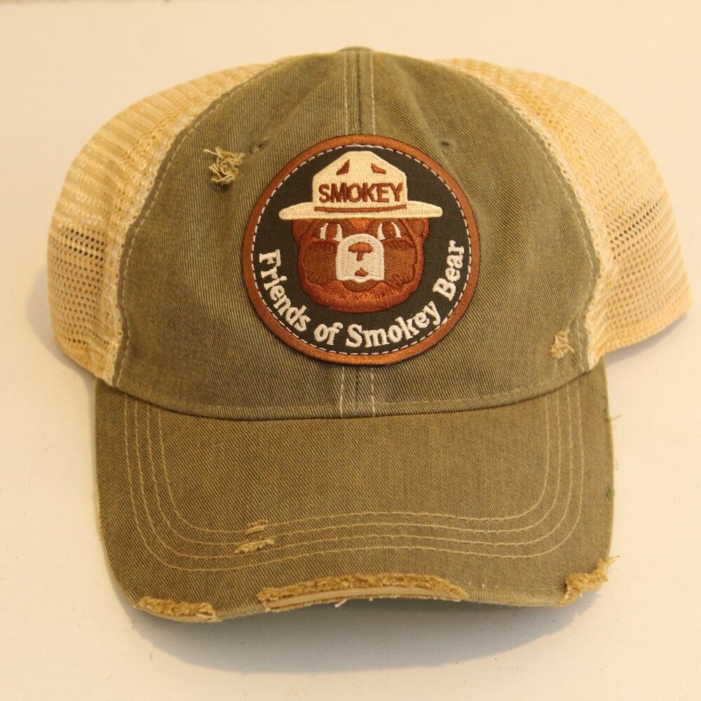 Friends of Smokey Bear Mesh headmost Snapback Baseball hat